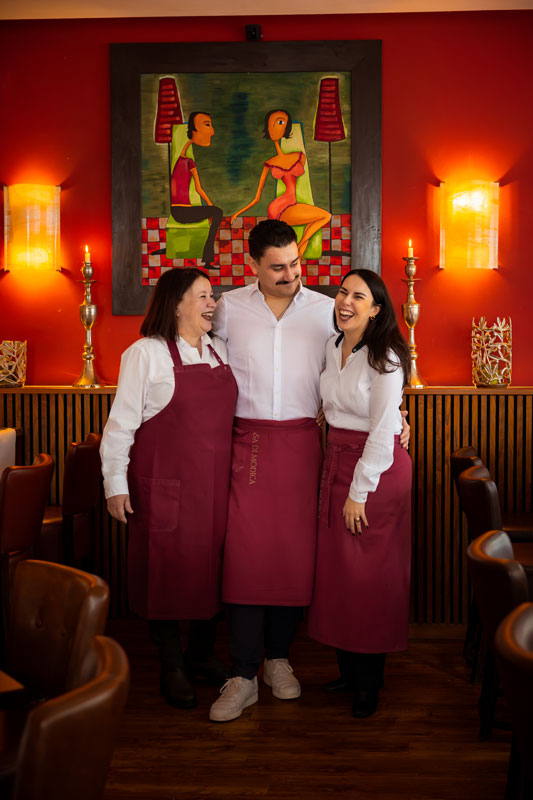 Gabi, Leandro & Viviana Di Modica - Trattoria Casa Di Modica, Köln -© detailliebe-photography-Sandra Schild